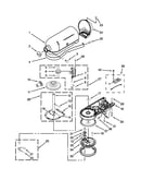 Case, gearing and planetary unit parts
