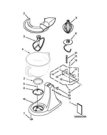 Base and pedestal unit parts
