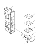 Freezer liner parts