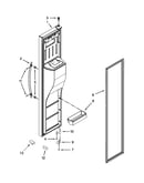 Freezer door parts