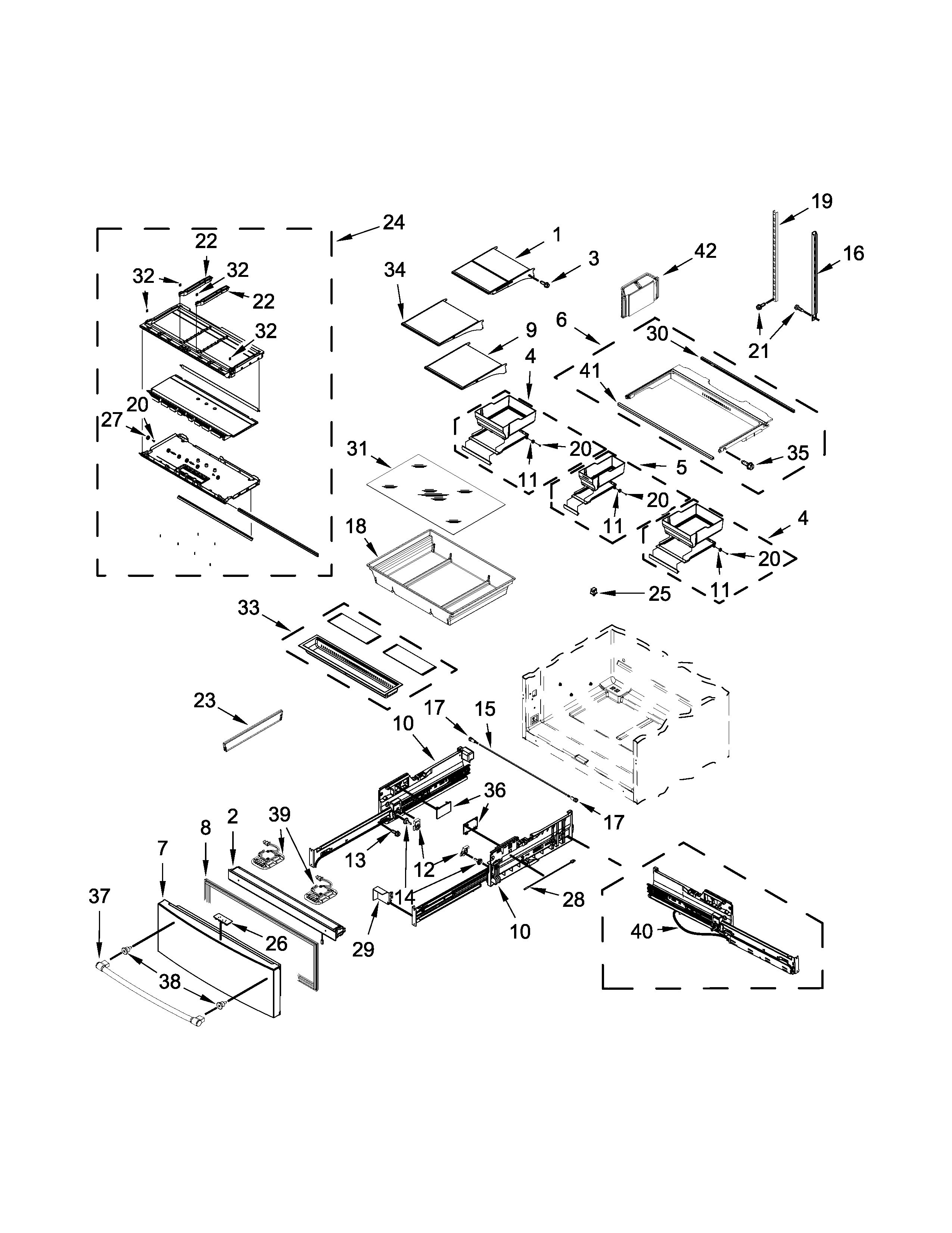 SHELF PARTS