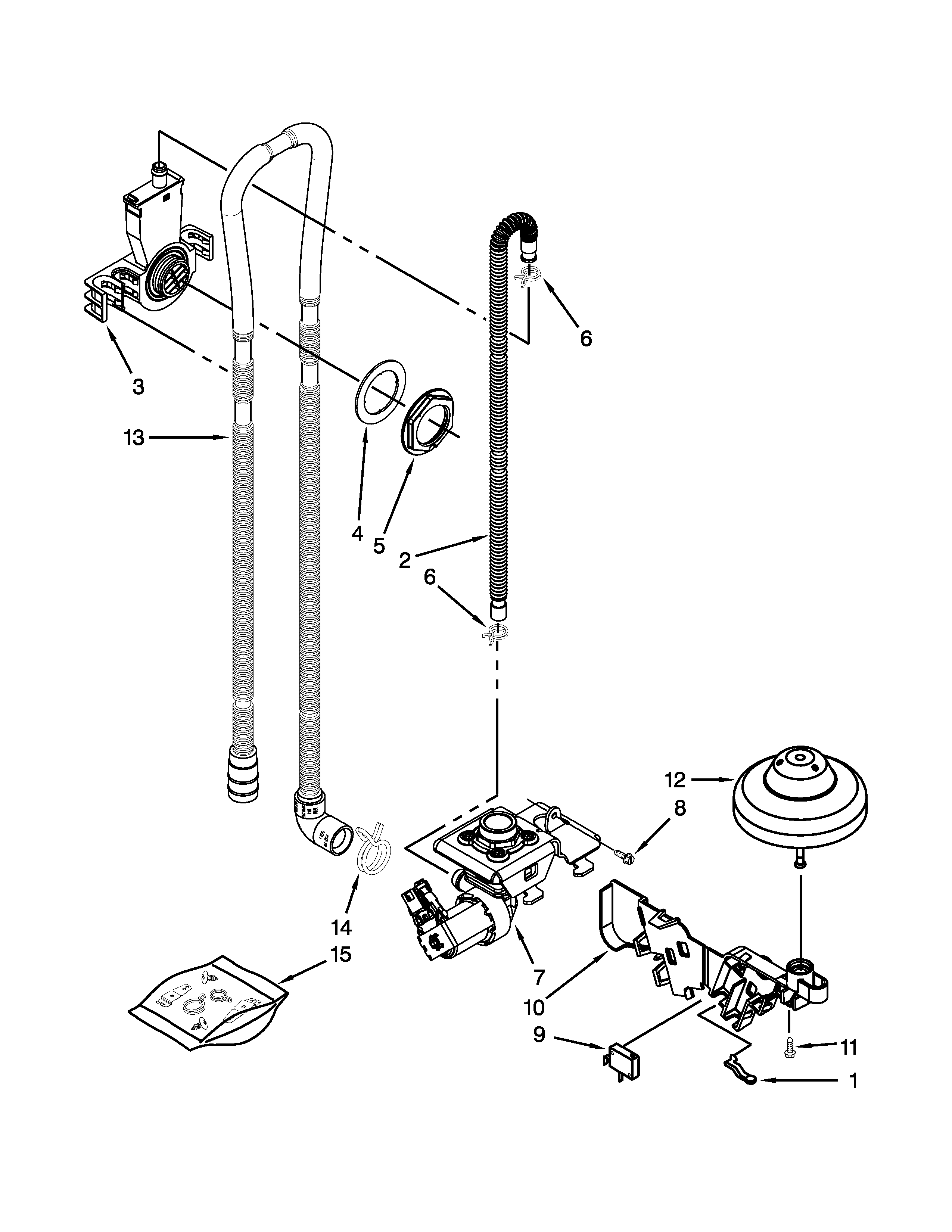 Fill and overfill parts