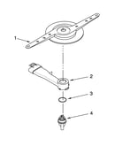 Lower washarm parts