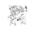 Maytag 7MMGDB855EC1 bulkhead parts diagram