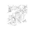 Maytag YMED5100DC1 cabinet parts diagram