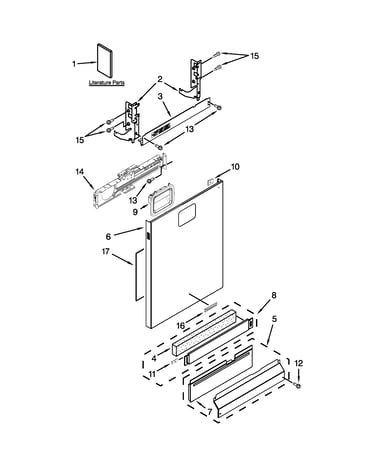 Door panel parts