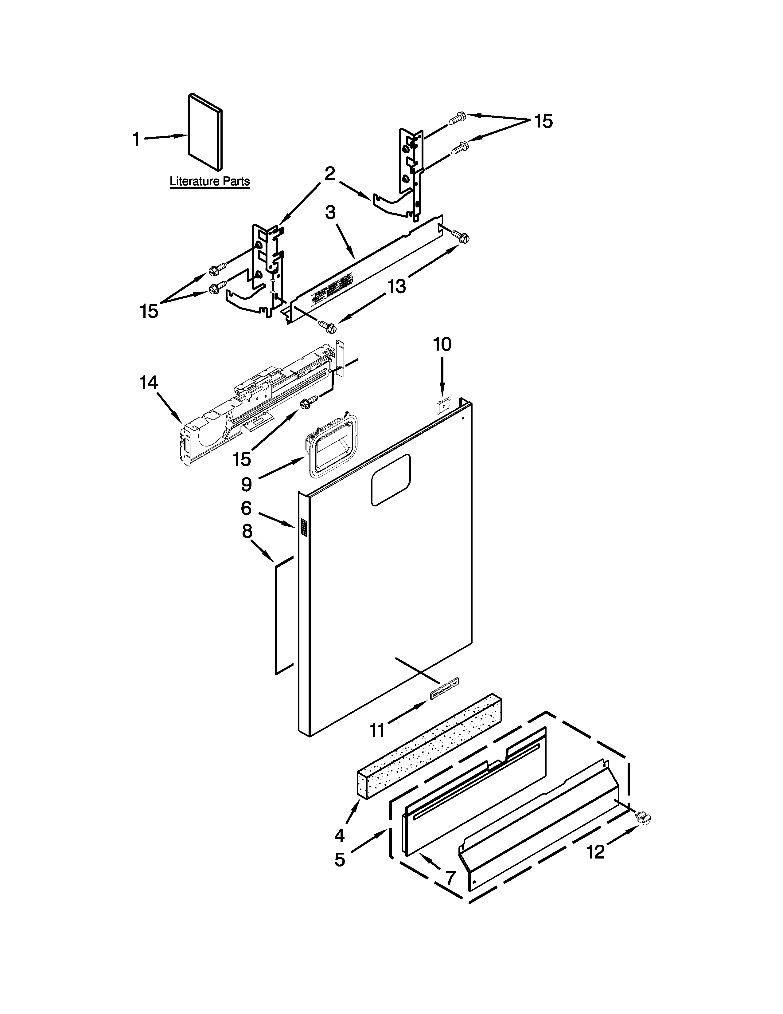 Door panel parts