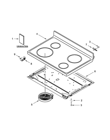 Cooktop parts