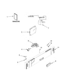 Control panel and latch parts
