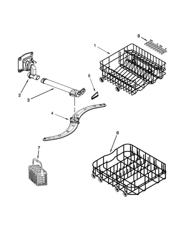 Dishrack parts