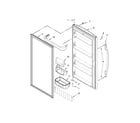 Whirlpool WZF79R20DW00 door parts diagram