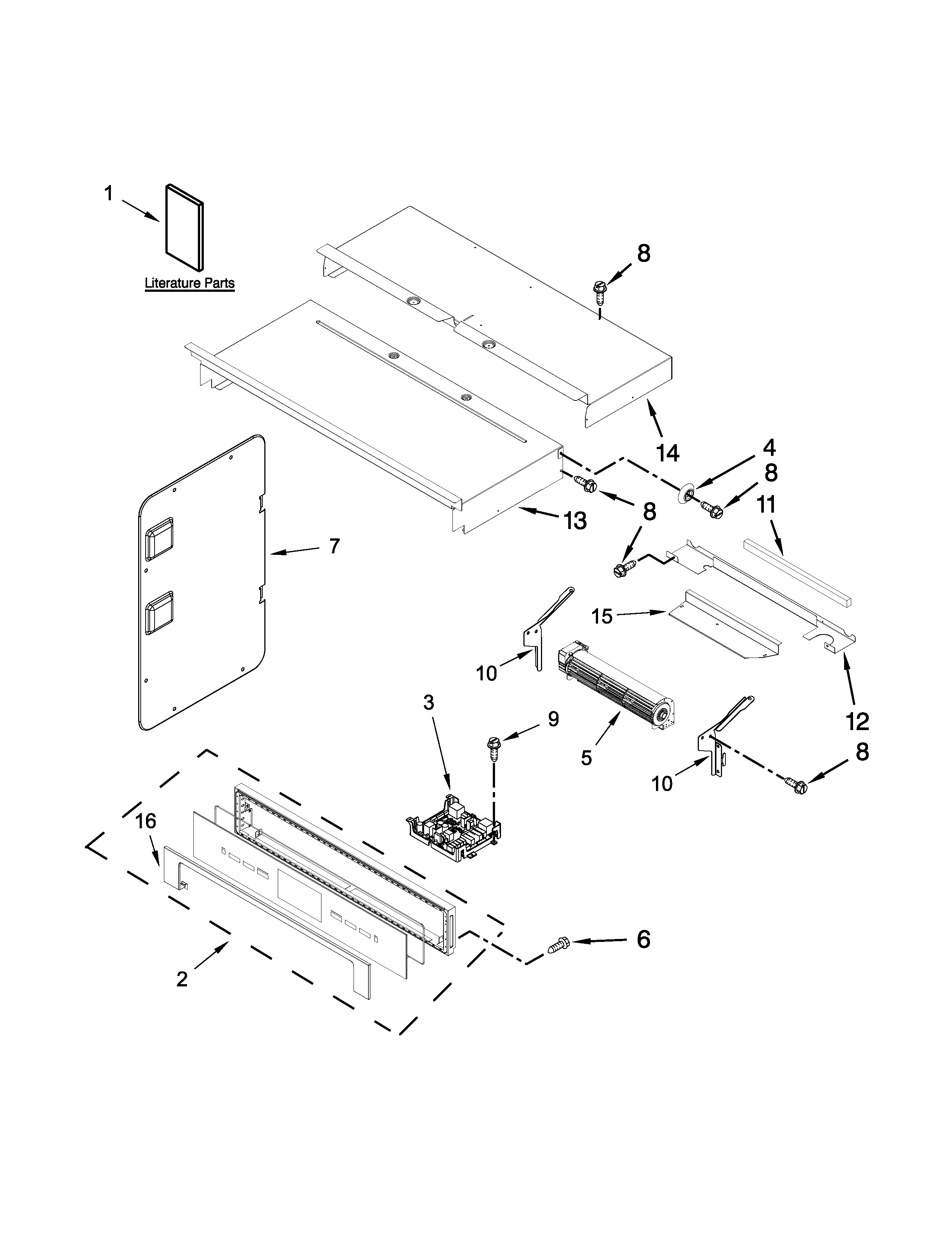 Control panel parts