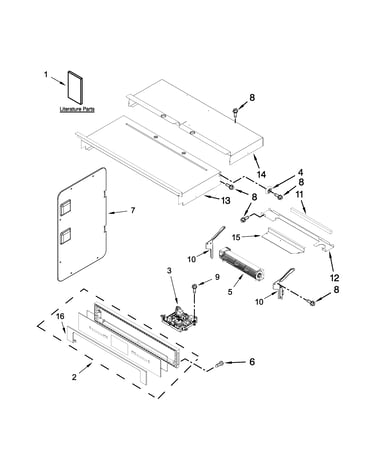 Control panel parts
