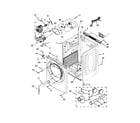 Whirlpool 7MWGD72HEDW1 cabinet parts diagram