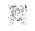 Whirlpool 7MWGD8000EW1 bulkhead parts diagram