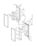 Refrigerator door parts