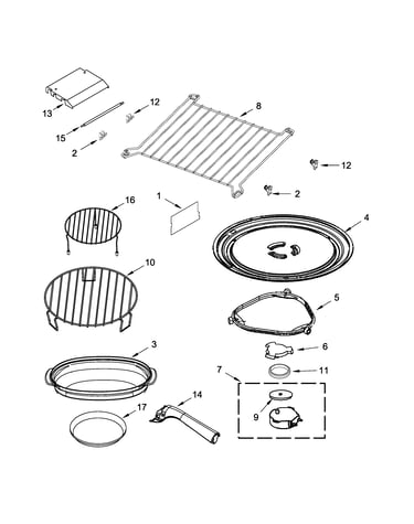 Turntable parts