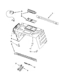 Cabinet and installation parts
