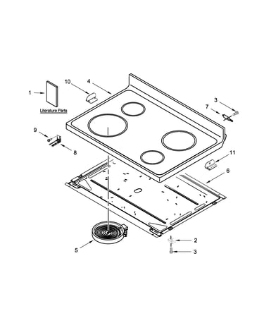 Cooktop parts