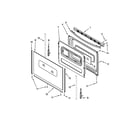 Ikea IES350XW3 door parts diagram