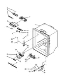 Refrigerator liner parts