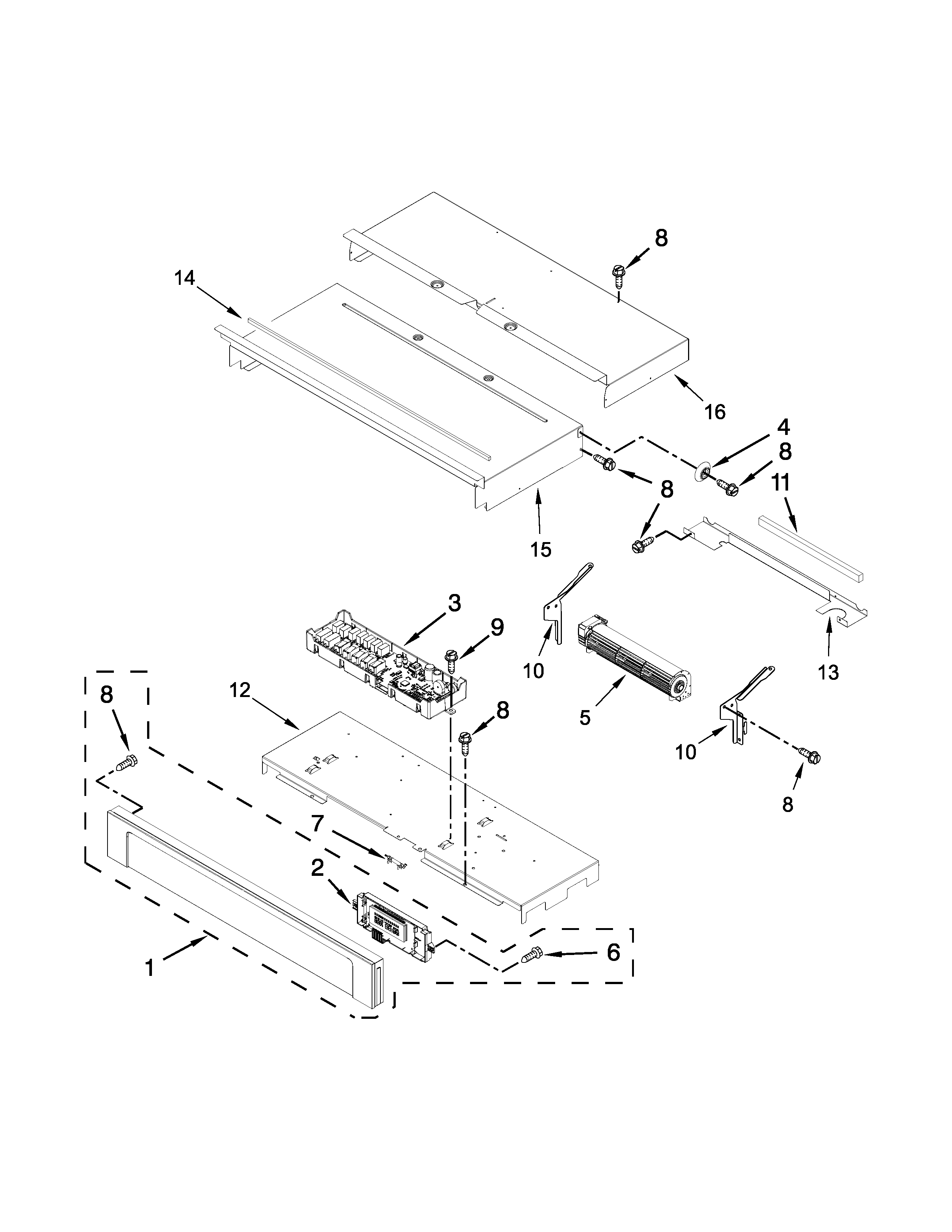 CONTROL PANEL PARTS