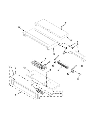 Control panel parts