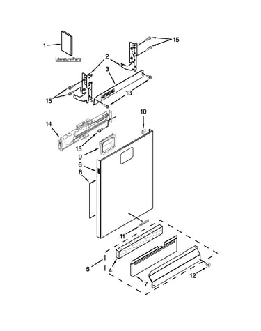 Door panel parts
