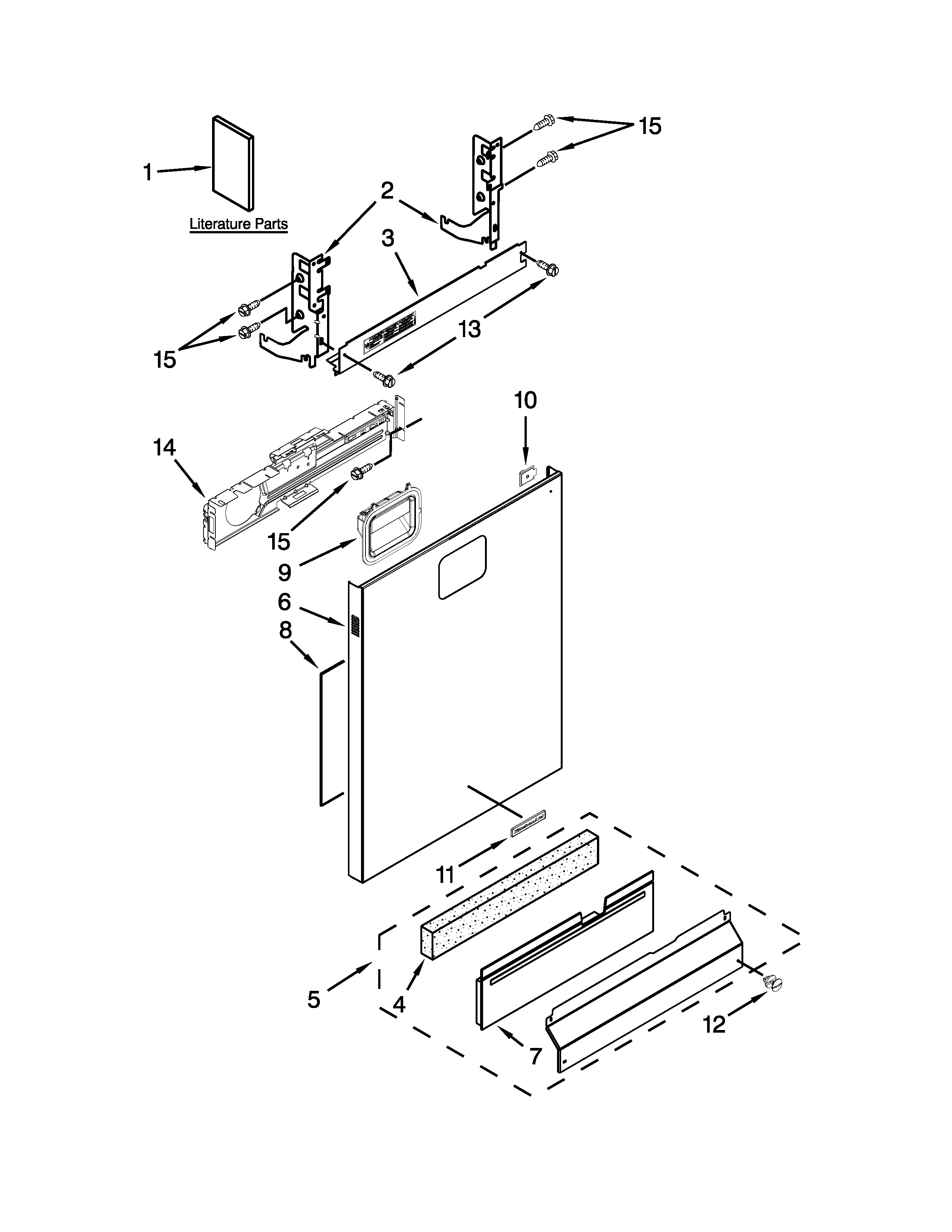 Door panel parts