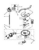 Pump, washarm and motor parts