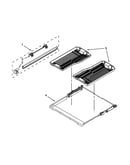 Third level rack and track parts