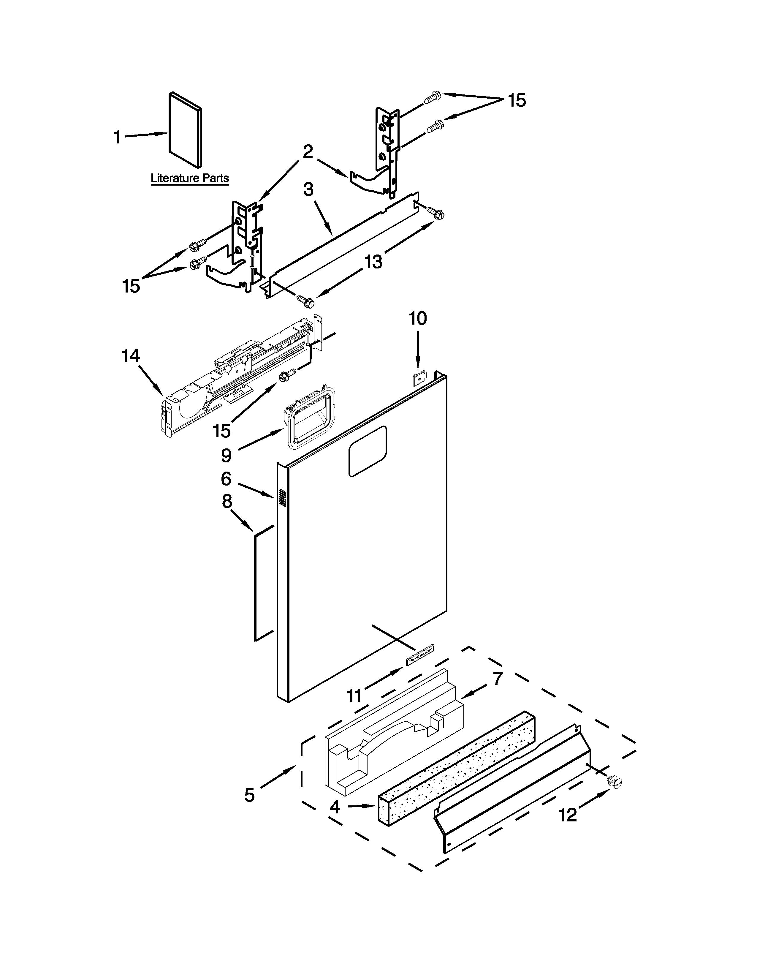 Door panel parts