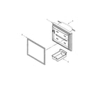 Maytag MFW2055YEM02 freezer door parts diagram
