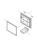 Freezer door parts