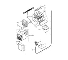 Whirlpool GSS26C4XXW00 ice maker parts diagram