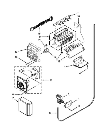 Ice maker parts