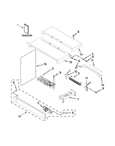 Control panel parts