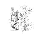 Whirlpool WGD4985EW0 cabinet parts diagram