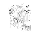 Whirlpool WGD95HEDW1 cabinet parts diagram