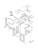 Top and cabinet parts
