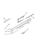Control panel and latch parts