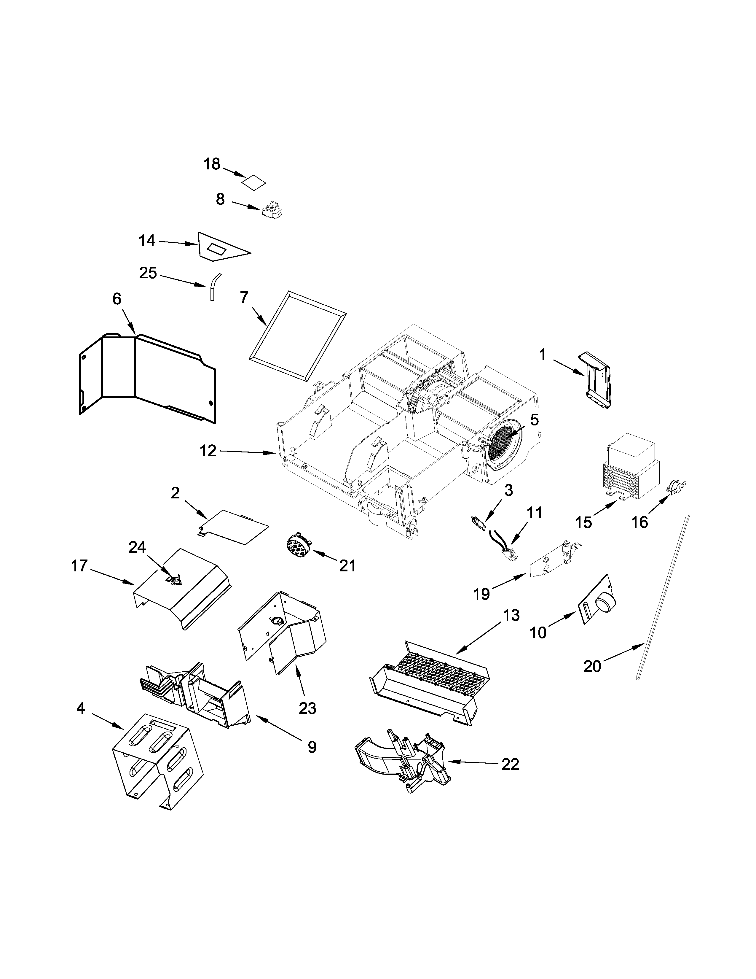 Air flow parts