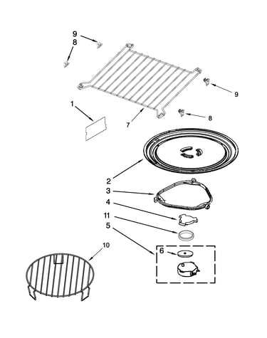 Turntable parts