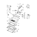 Jenn-Air JMV9196CB1 interior and ventilation parts diagram
