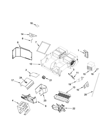 Air flow parts