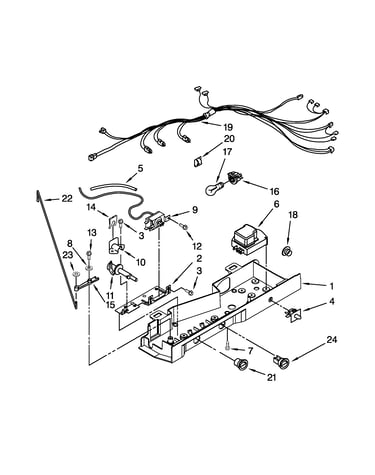 Control box parts