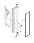 Freezer door parts