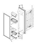 Refrigerator door parts