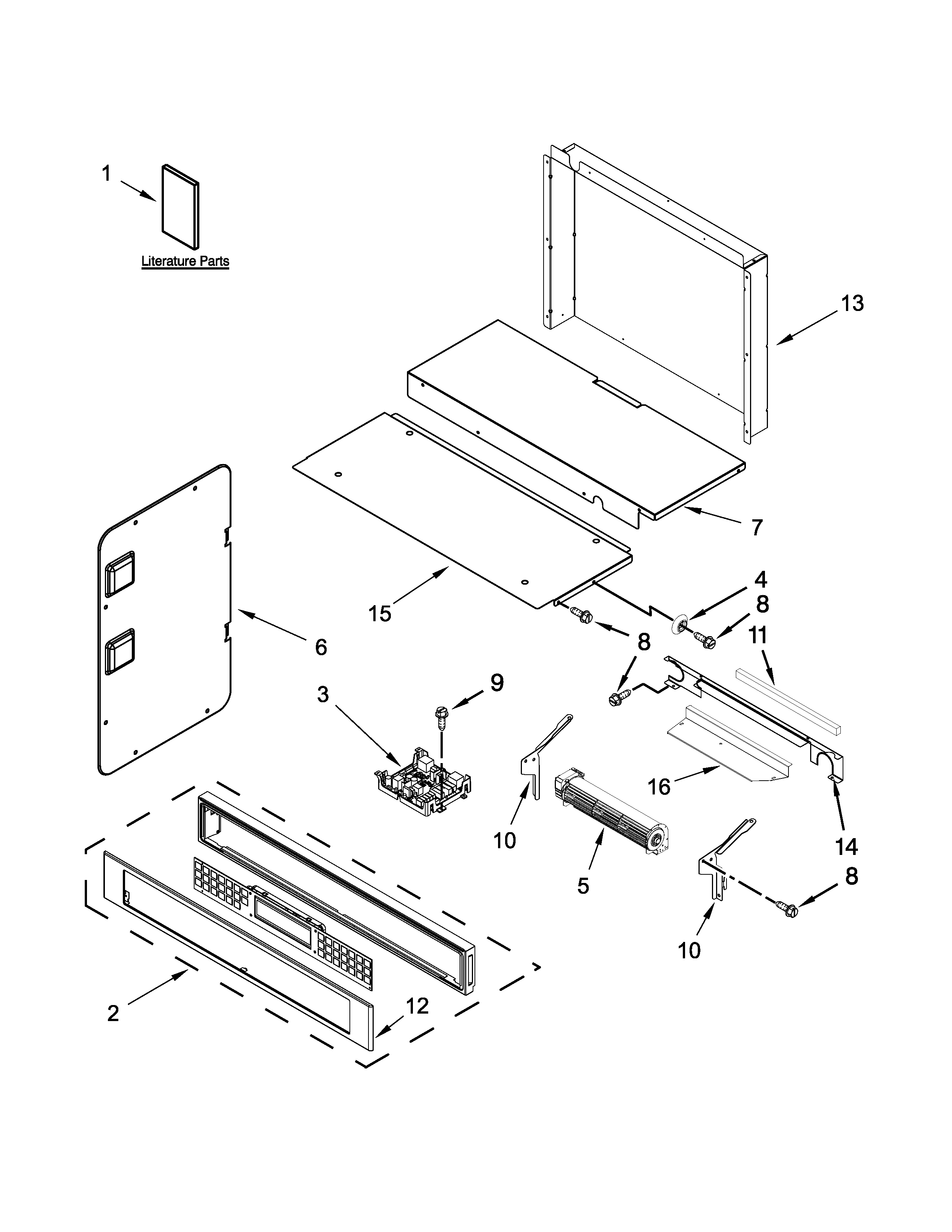 CONTROL PANEL PARTS