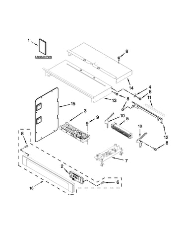 Control panel parts